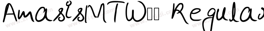 AmasisMTW04 Regular字体转换